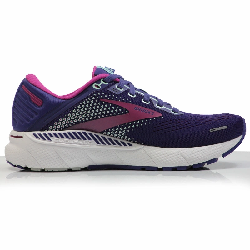 Running Shoes For Numb Feet Brooks Adrenaline GTS 22 Women's Running Shoe - Navy/Yucca/Pink