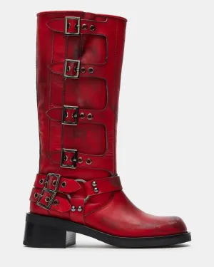 ROCKY RED LEATHER - SM REBOOTED Steel Cap Work Boots