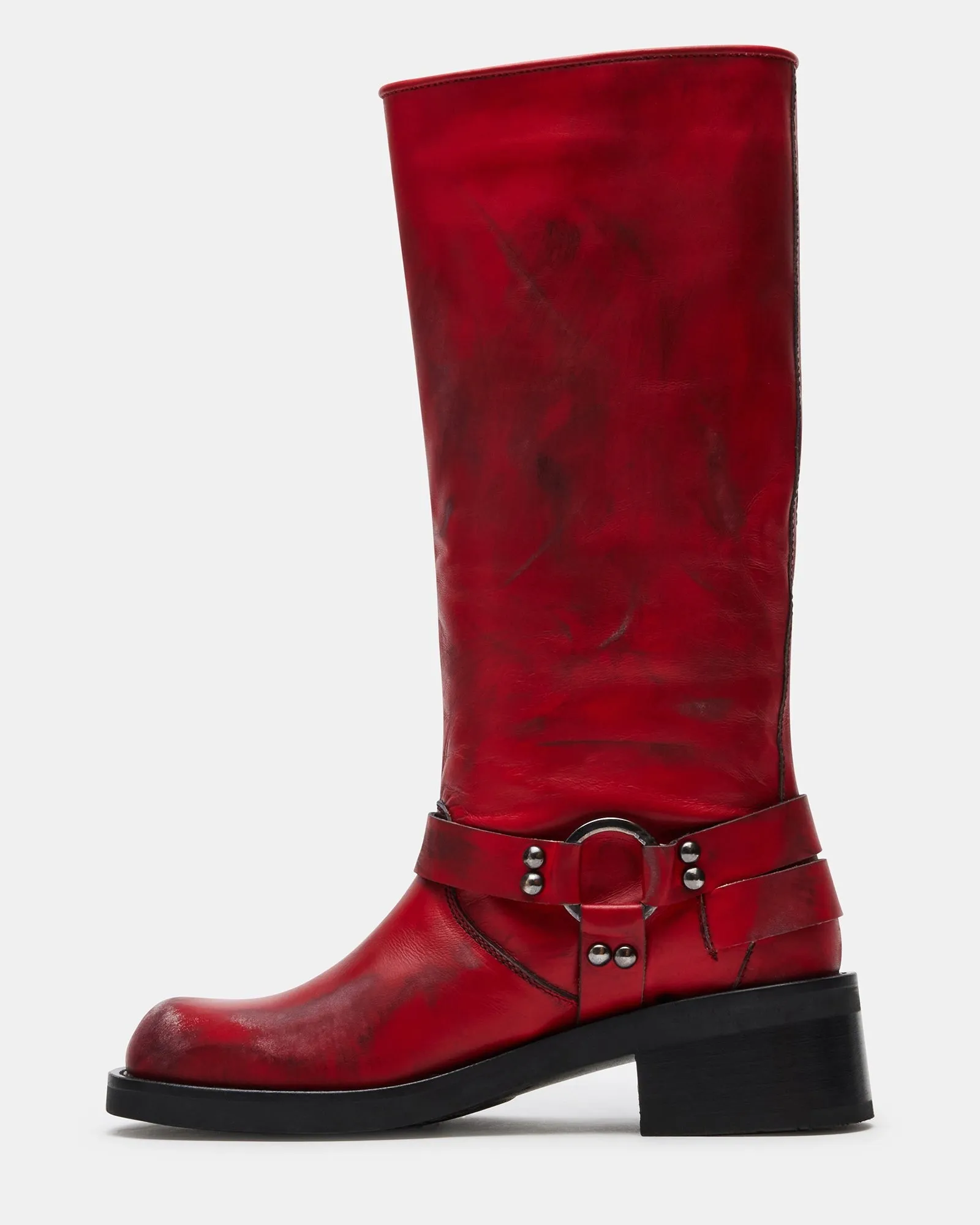 ROCKY RED LEATHER - SM REBOOTED Im Head Over Boots For You