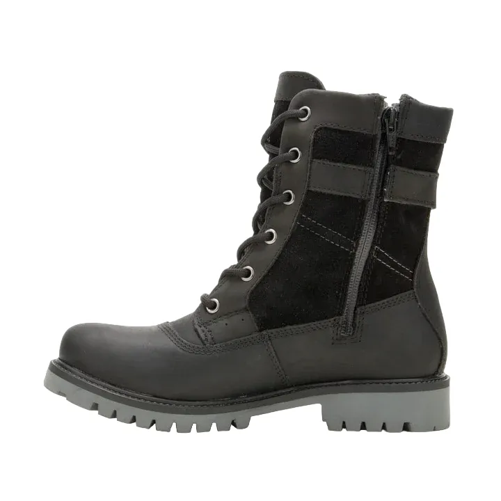 Rogue Mid W Black Boots Camouflage