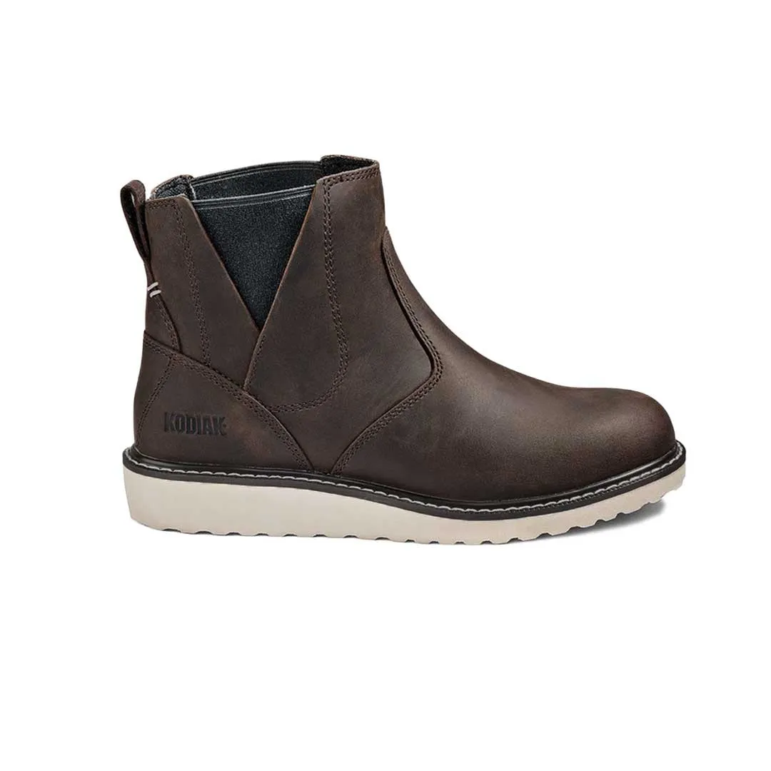 Cow Hide Boots Kodiak - Women's 6 Inch Whitton Chelsea Soft Toe Boots (KD0A4THMDBX)