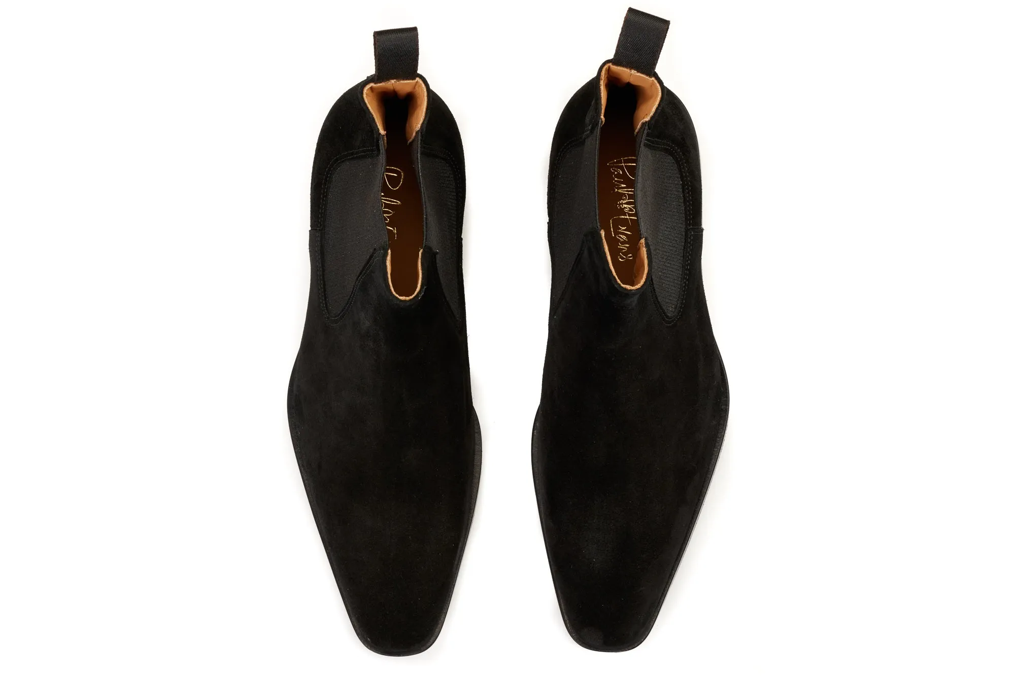 The Dean Chelsea Boot - Nero Suede Good Boots For Snow