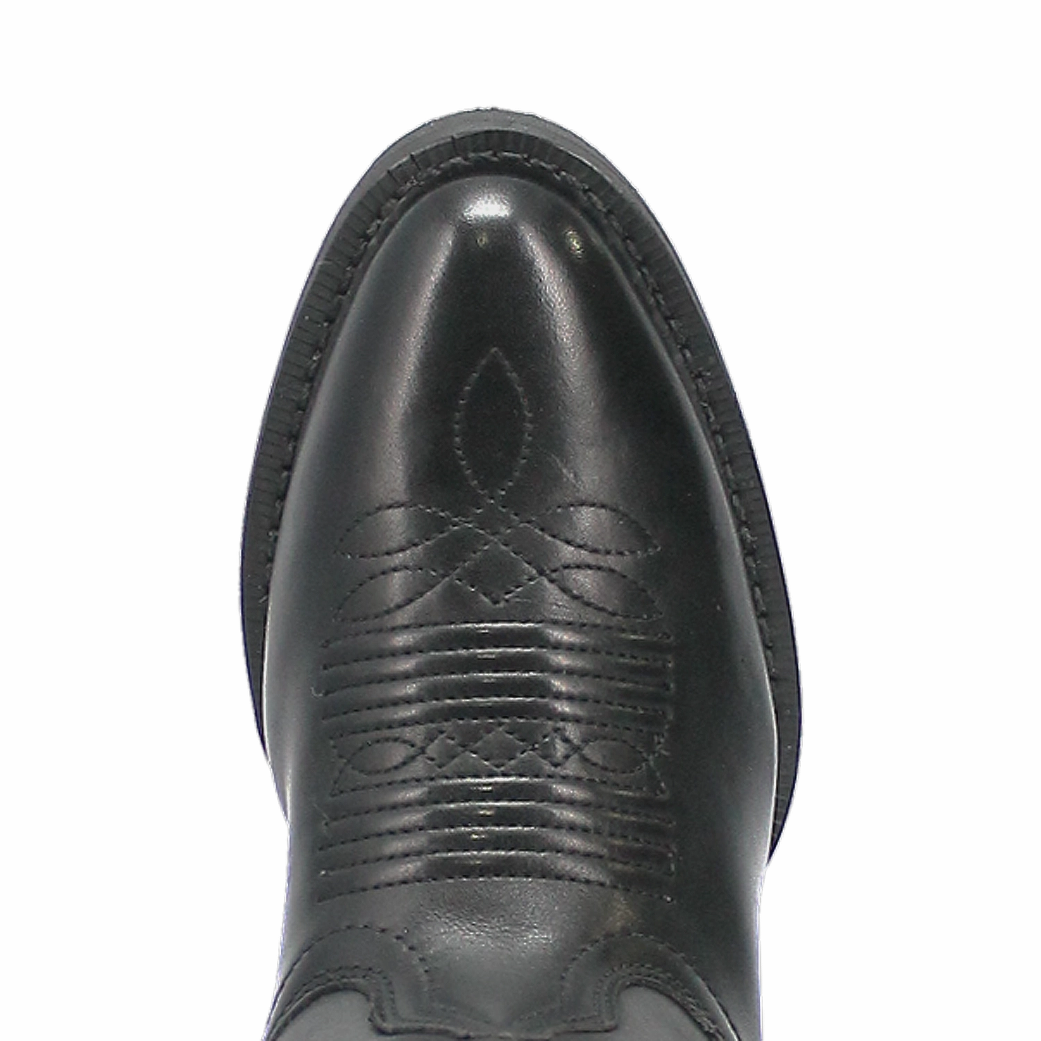 Laredo Ladies Maxine Black Leather Western Boot 51195 Silver Ankle Boots