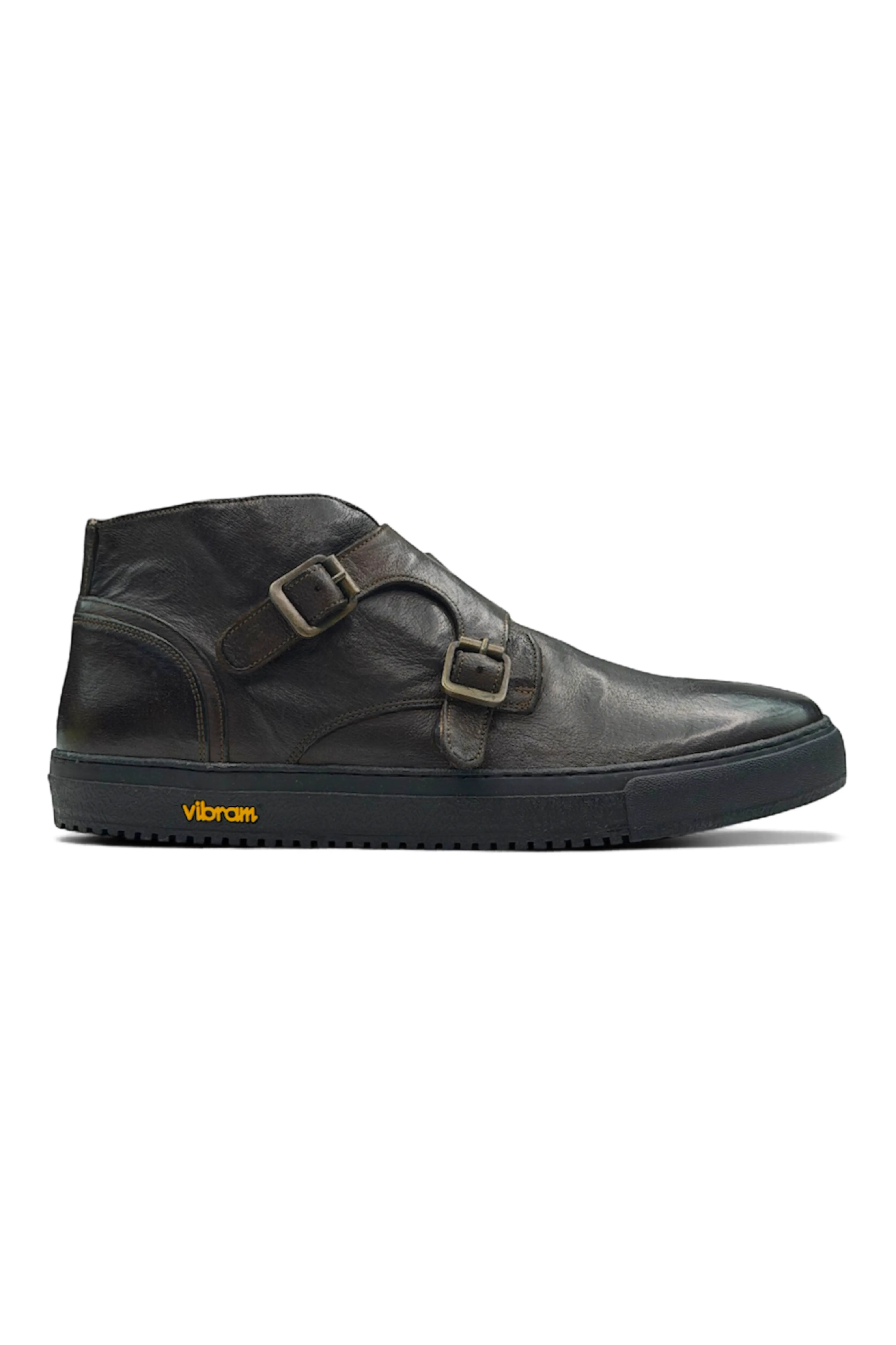 H884 Double Strap Sneaker Boots That Zip