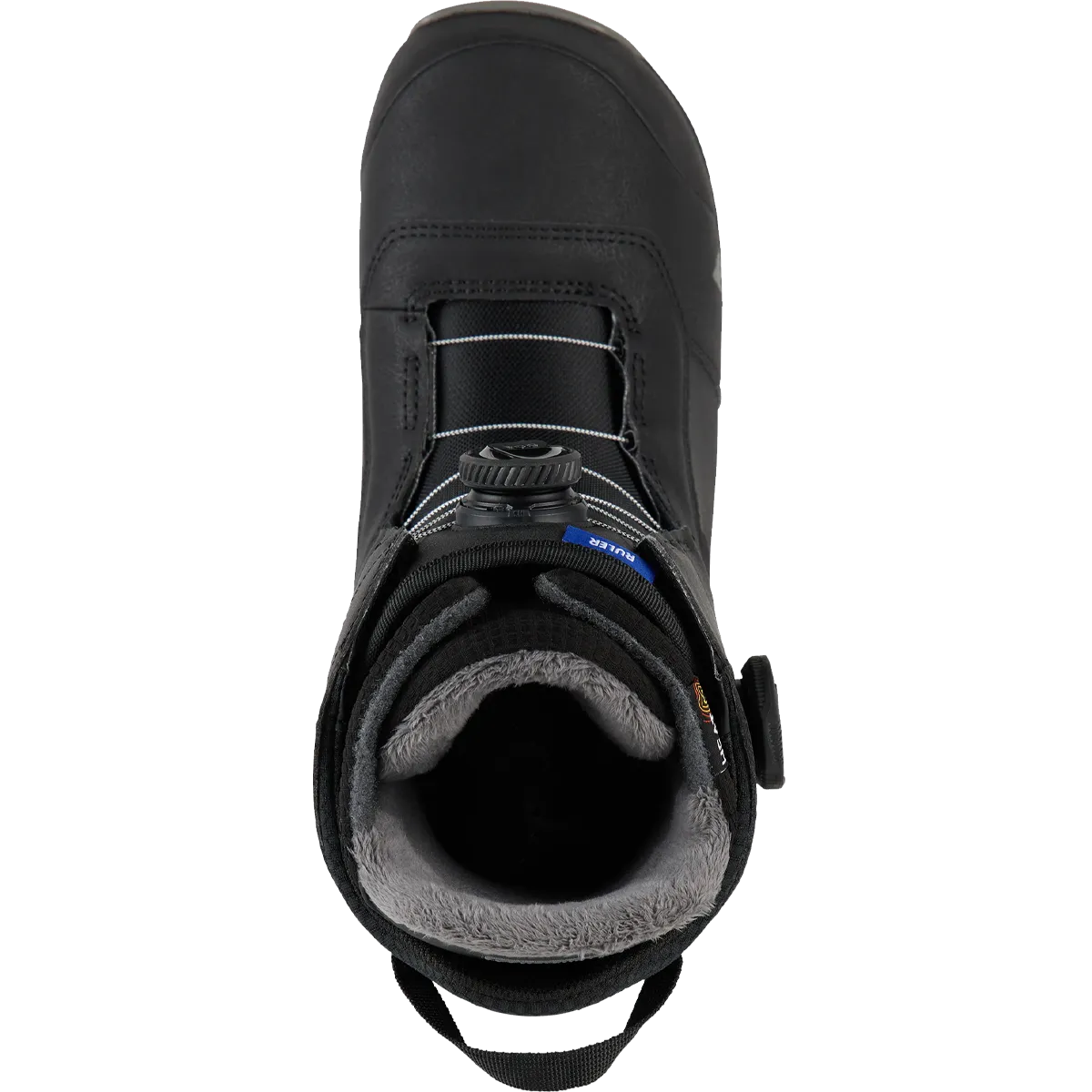 Brown Furry Boots Ruler BOA Wide