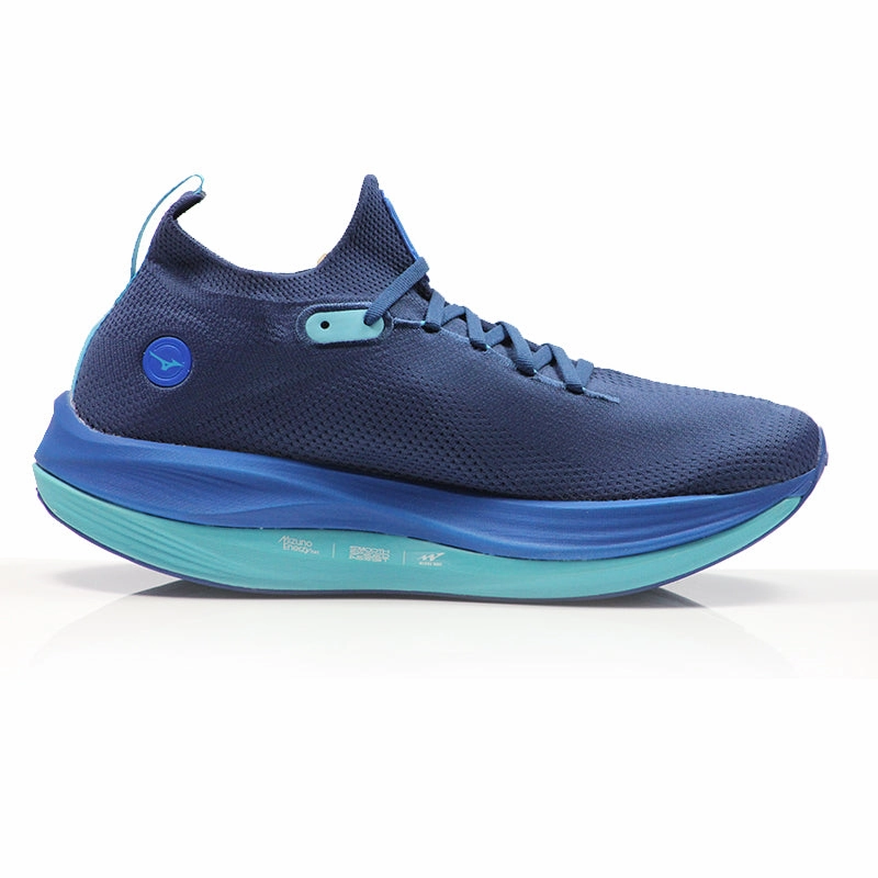 Mizuno Women's Neo Vista Running Shoe - Plein Air/River Blue/Mugen Blu Distance Running Track Shoes