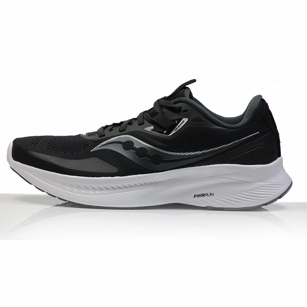 Best Childrens Running Shoes Saucony Guide 15 Men's Running Shoe - Black/White