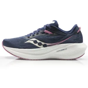 Running Shoes Worcester Saucony Triumph 21 Women's Running Shoe - Navy/Orchid