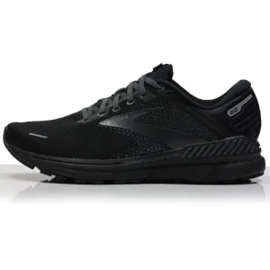 Brooks Adrenaline GTS 22 Men's 2E Wide Fit Running Shoe - Black/Ebony/Blackened Pearl Snow Running Shoes