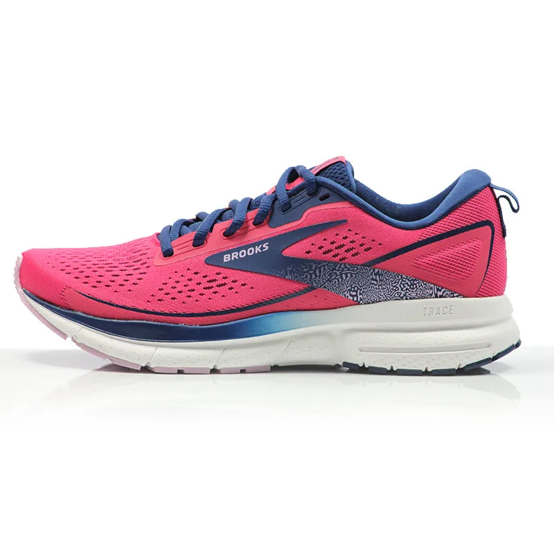 Shoe Finder Running Shoes Brooks Trace 3 Women's Running Shoe - Raspberry/Blue/Orchid