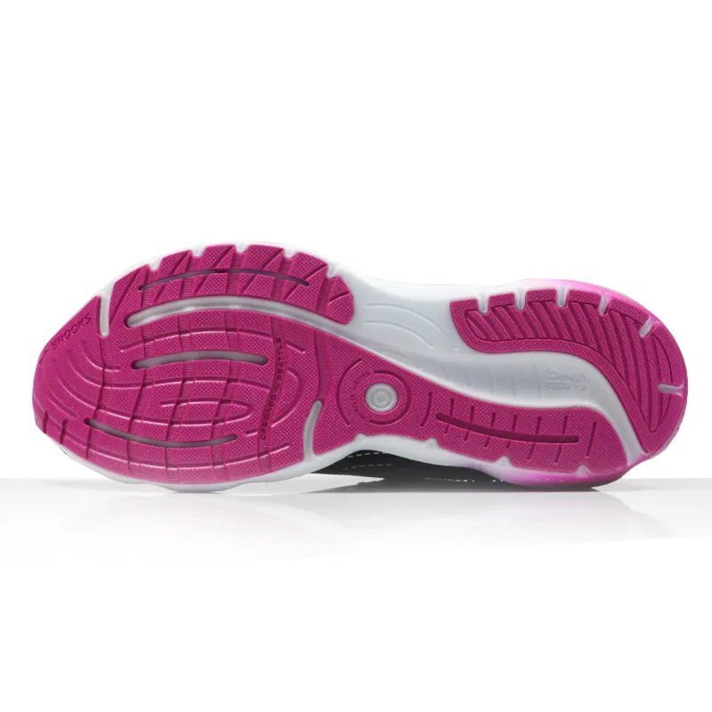 Brooks Glycerin GTS 20 Women's Running Shoe - Black/Fuchsia/Linen High Quality Running Shoes