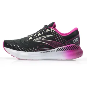 Brooks Glycerin GTS 20 Women's Running Shoe - Black/Fuchsia/Linen Running Shoes For Flat Foot