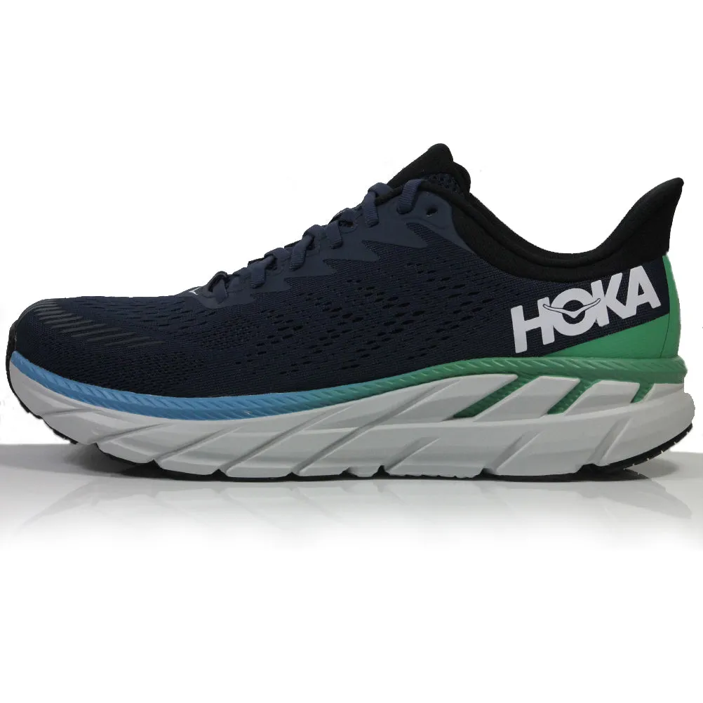 Hoka One One Clifton 7 Men's Running Shoe - Moonlit Ocean/Anthracite Best Running Shoes Under $150