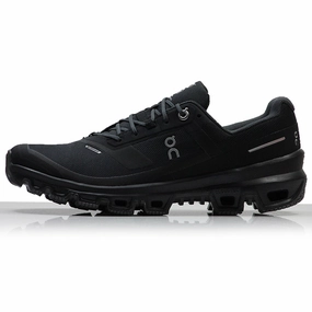 On Cloudventure Waterproof Women's Trail Shoe - Black On Shoes For Running