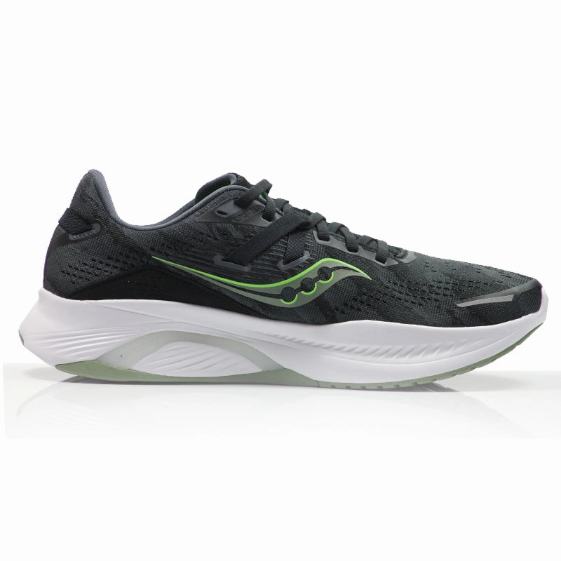 Saucony Guide 16 Men's Running Shoe - Black/Glade Tracker Running Shoes