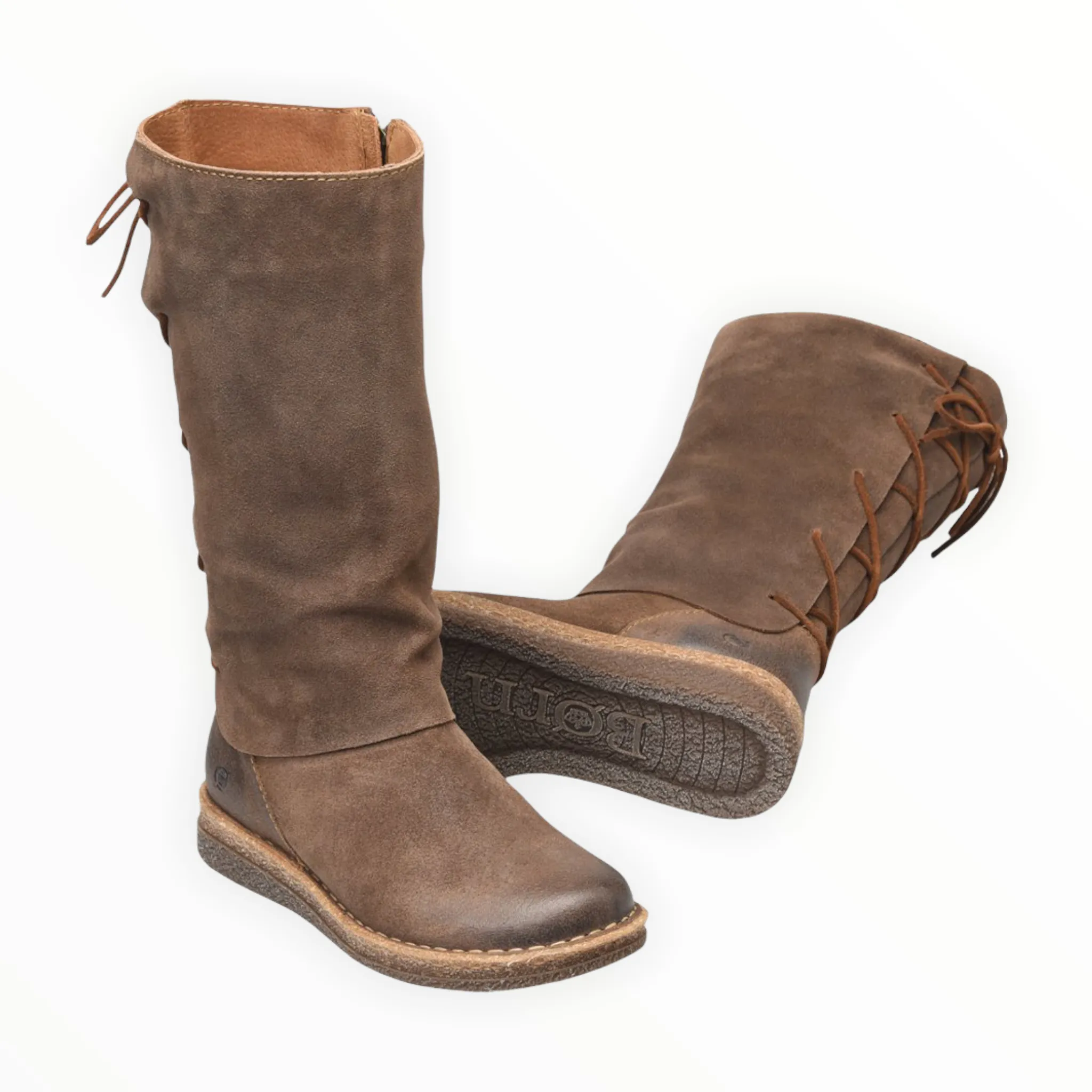 Sable Dress With Cowboy Boots