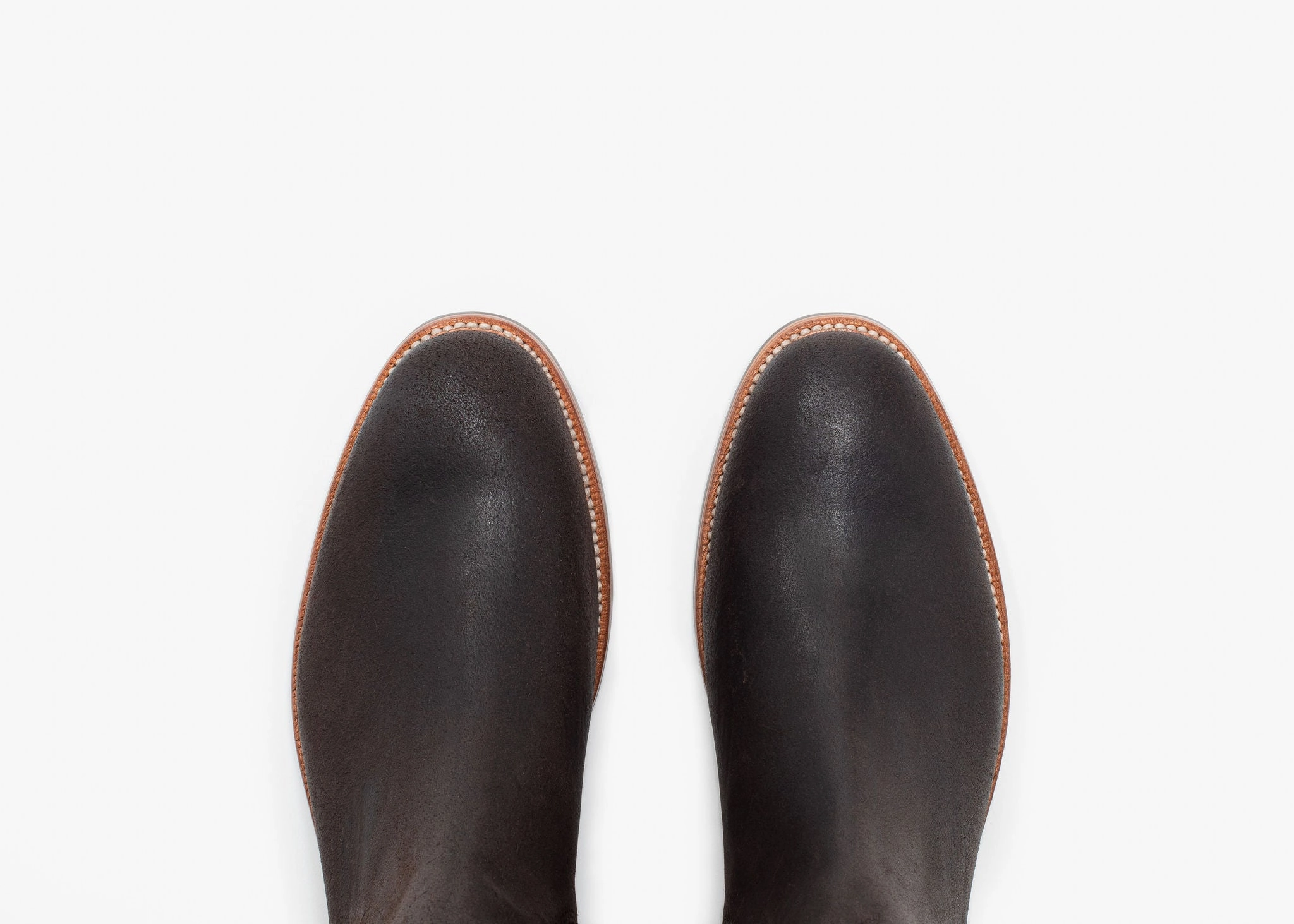 Chelsea Boot - Earth Waxed Commander Boots Bottoms