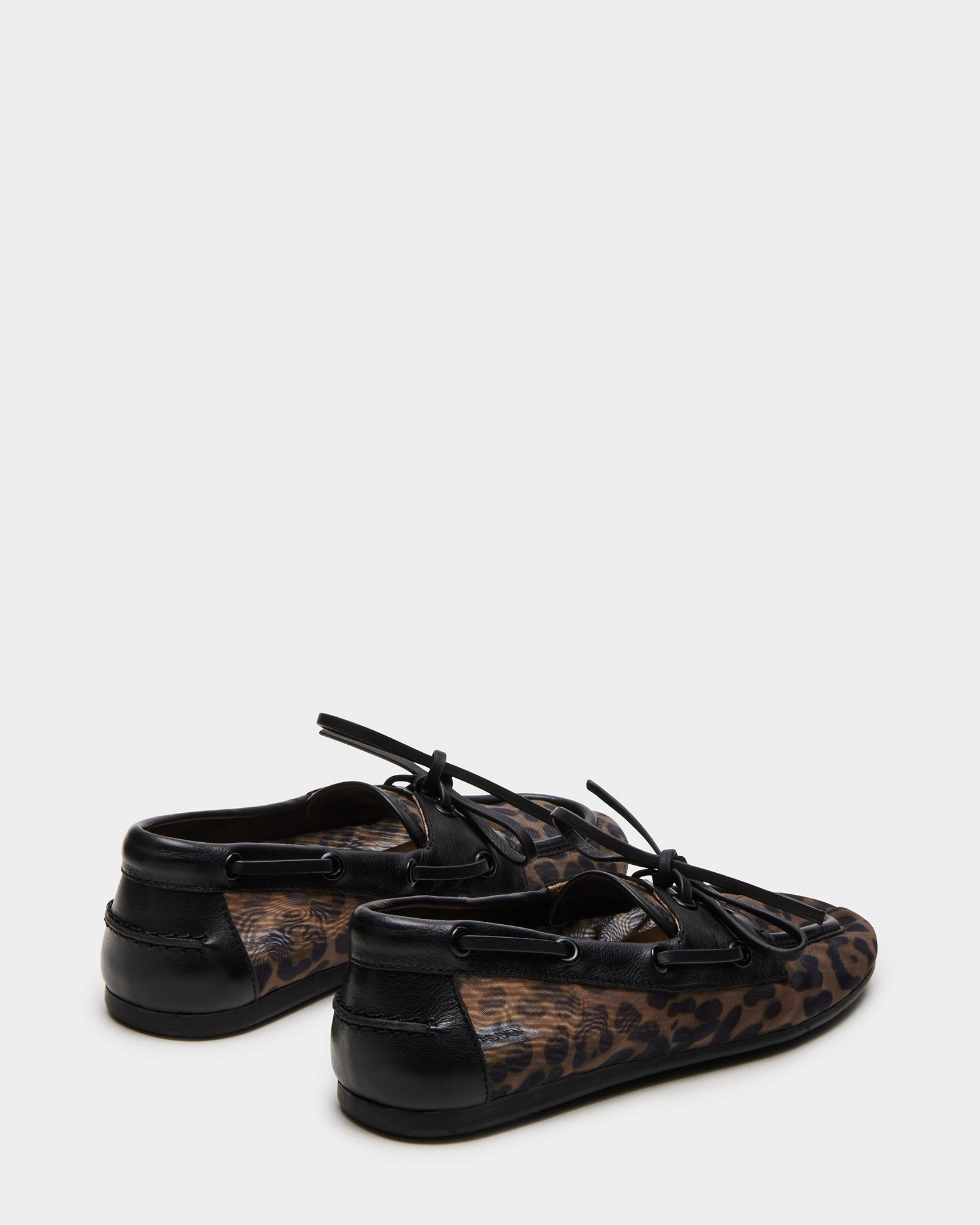 Loafers With Suit SAG BLACK/LEOPARD