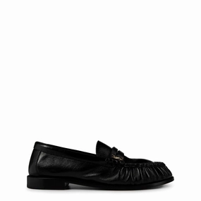 Coach Leah Platform Loafers SAINT LAURENT  Le Loafer Penny Slippers Black