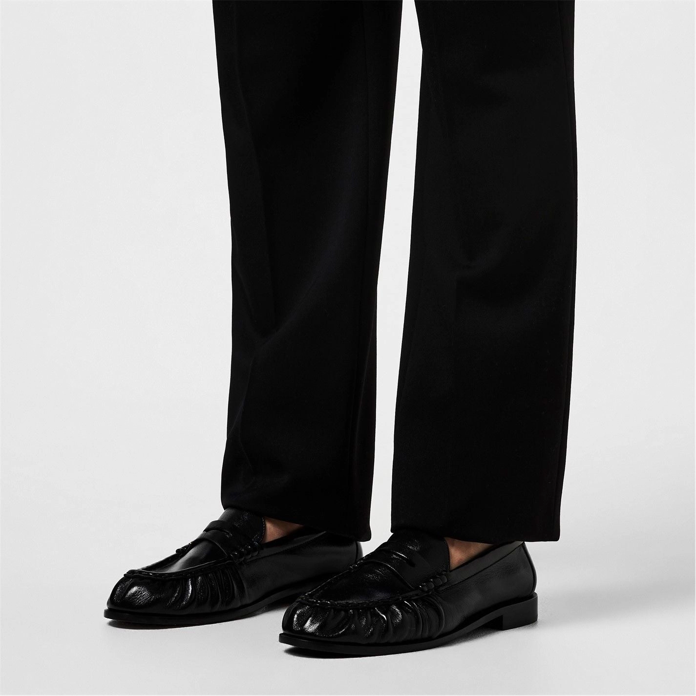 Ugg Loafers SAINT LAURENT  Le Loafer Penny Slippers Black