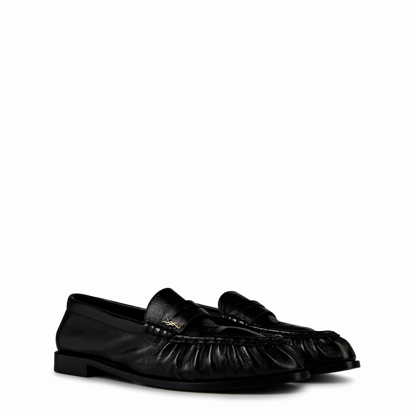 SAINT LAURENT  Le Loafer Penny Slippers Black Jessie Loafers