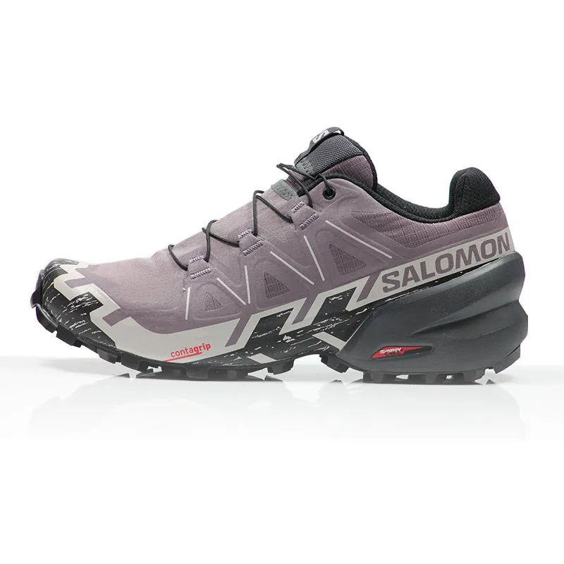 Top Running Shoes For Marathon Salomon Speedcross 6 Women's Trail Shoe - Moonscape/Black
