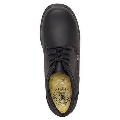 Roc Women's Boots Senior Dakota Heel Triple Black School Shoe Rock Em Boots