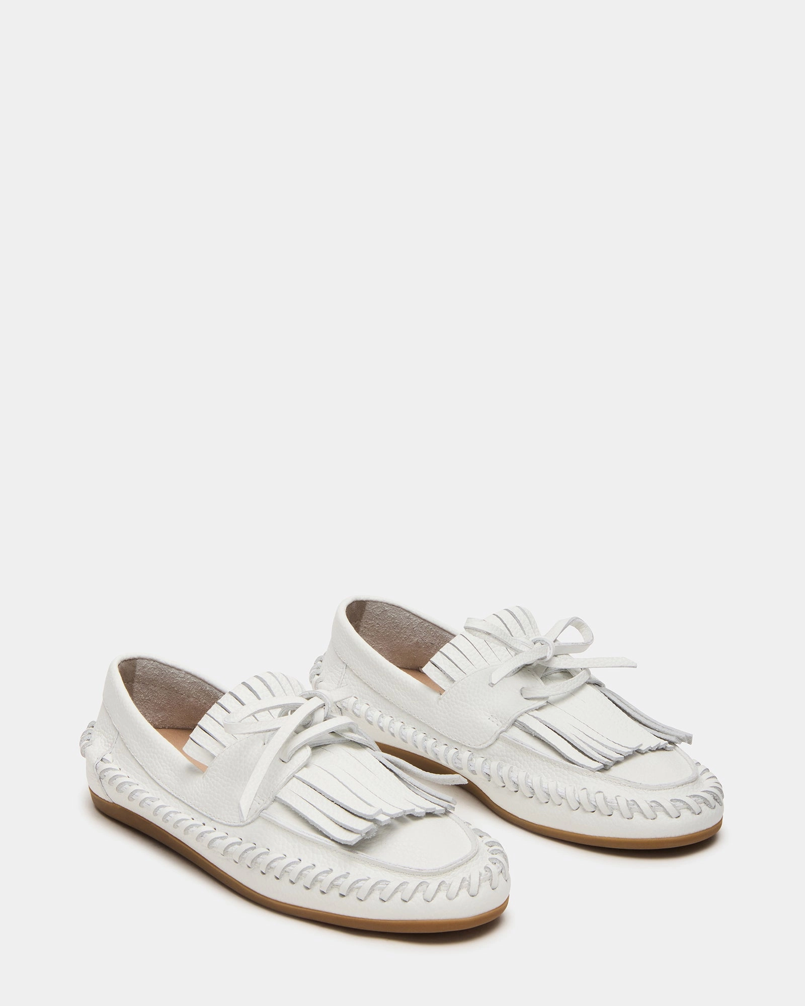 Zara Loafers With Tassels SAMUAL WHITE LEATHER