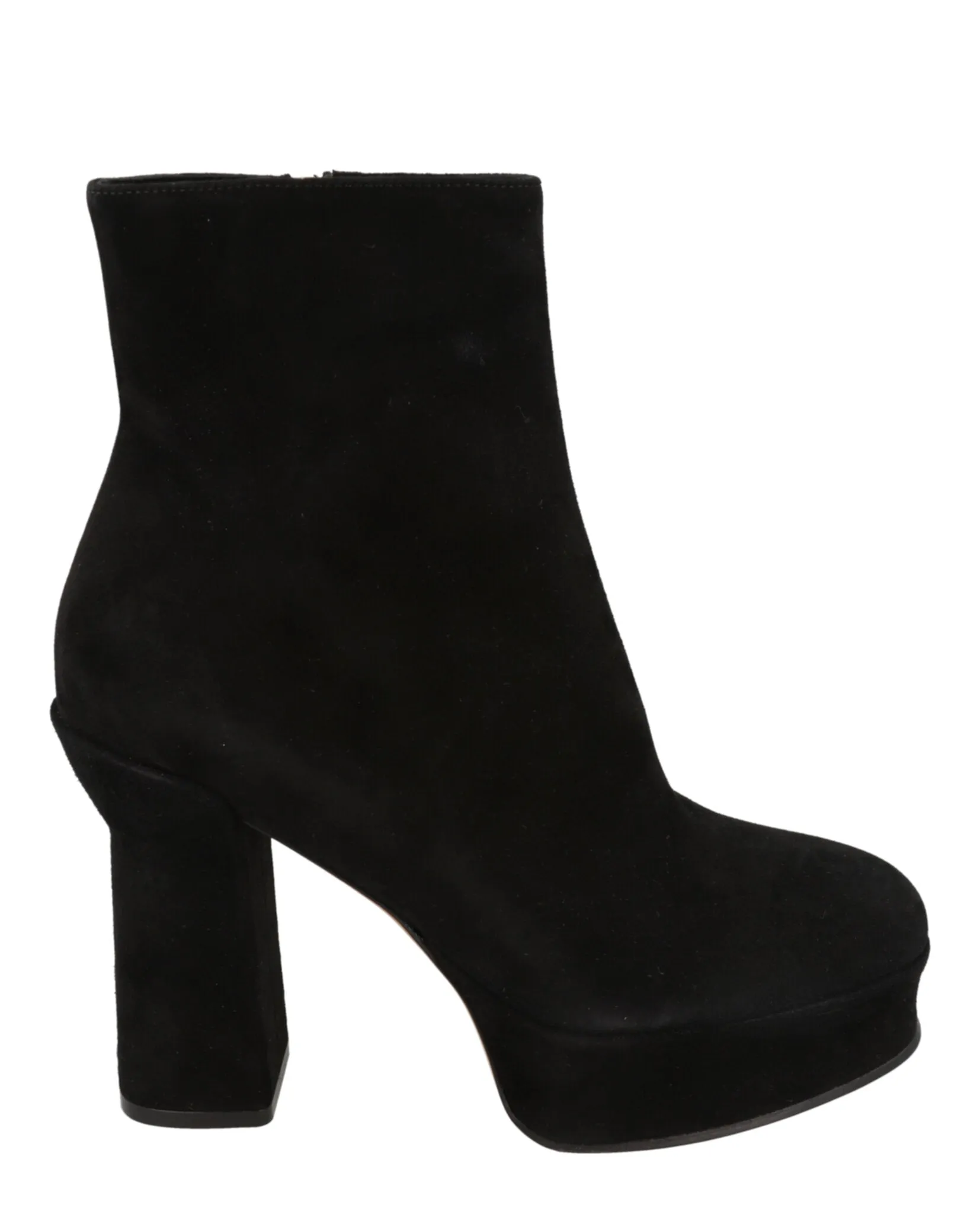 Sandra Suede Platform Booties Saddle Soap For Boots
