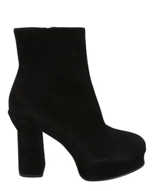 Platform Snow Boots Sandra Suede Platform Booties