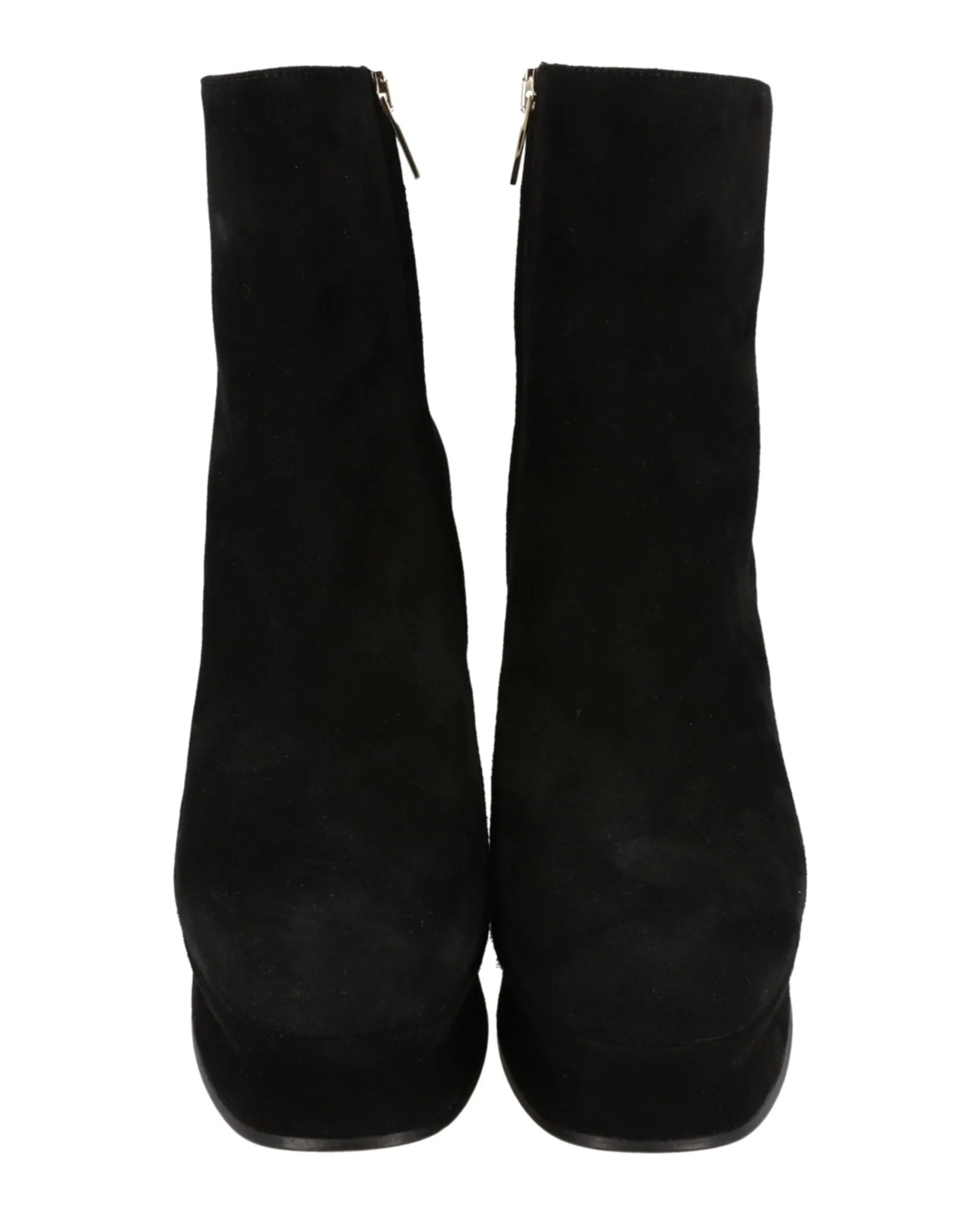 Sandra Suede Platform Booties Pleasers Boots