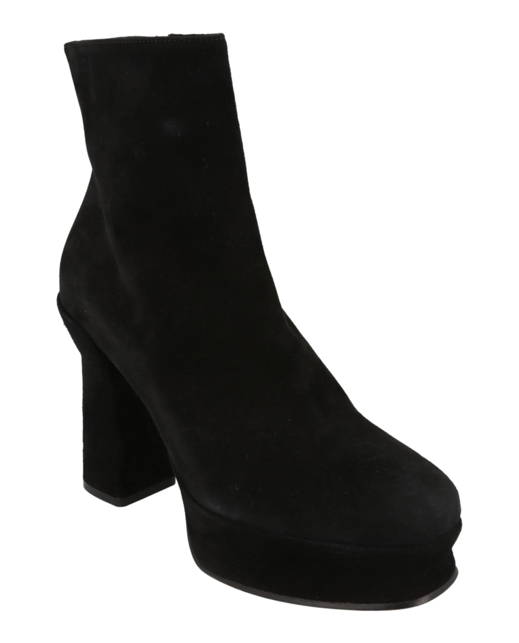 Sandra Suede Platform Booties Hawthorne Boots