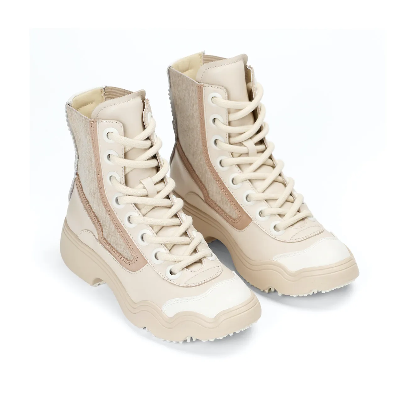 Dresses And Knee High Boots SANHO CURLA BLUSH