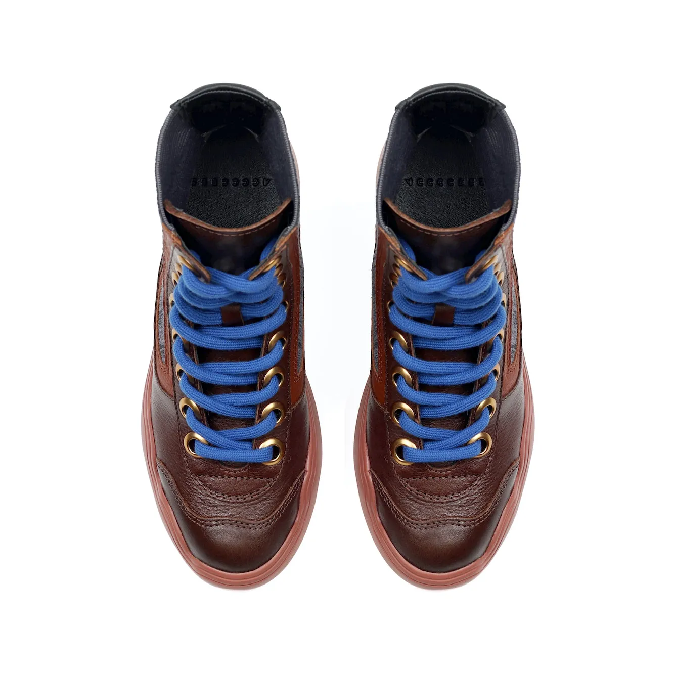 SANHO CURLA COFFEE Ankle Boots Clearance