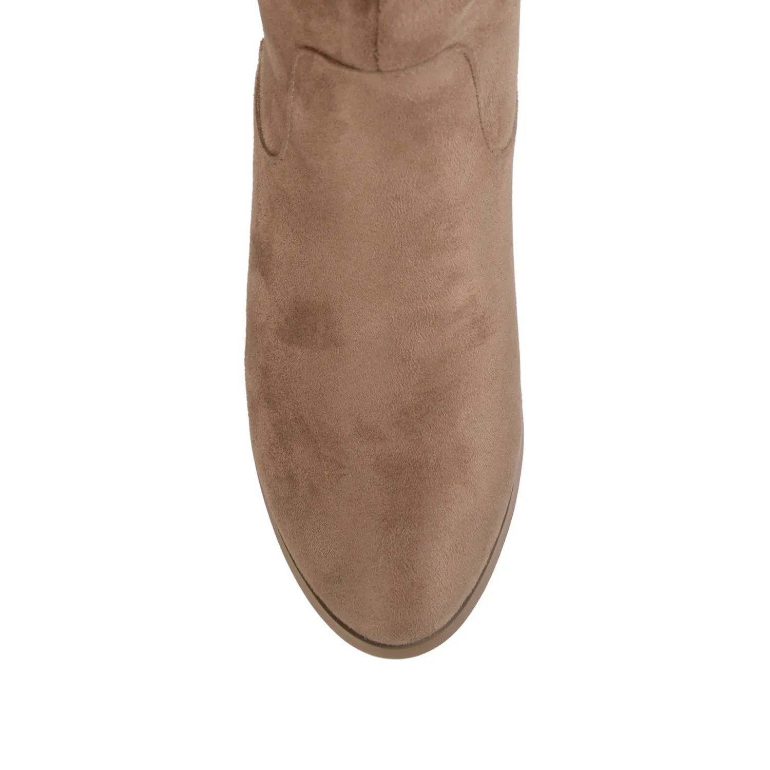 SANORA KNEE HIGH BOOTS IN FAUX SUEDE Hey Dude Work Boots