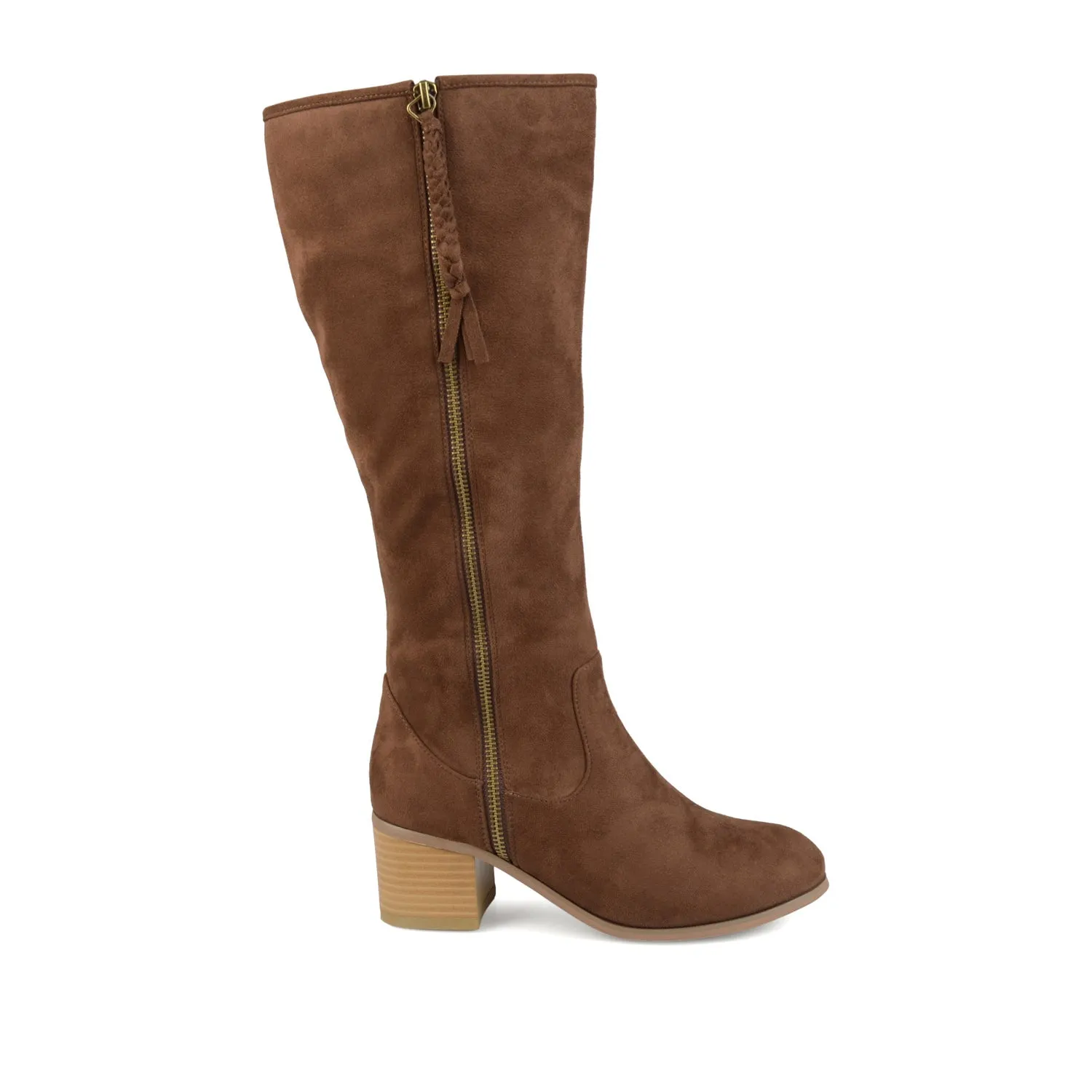 SANORA KNEE HIGH BOOTS IN FAUX SUEDE Butterfly Boots