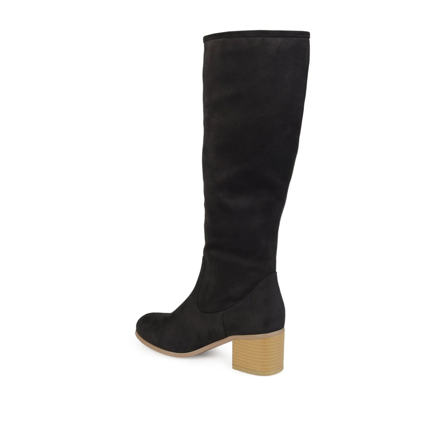 Leather Snow Boots SANORA KNEE HIGH BOOTS IN FAUX SUEDE