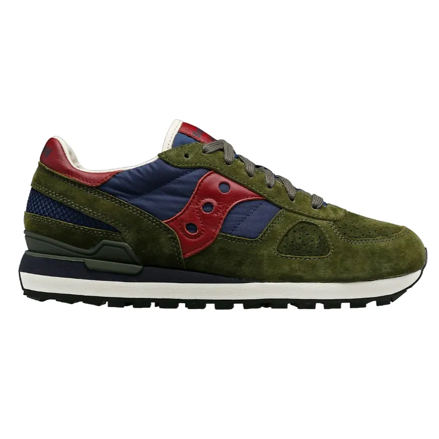 Saucony Originals scarpa sneakers da uomo Shadow Original S70780-2 verde foresta-blu Most Comfortable Walking Sneakers