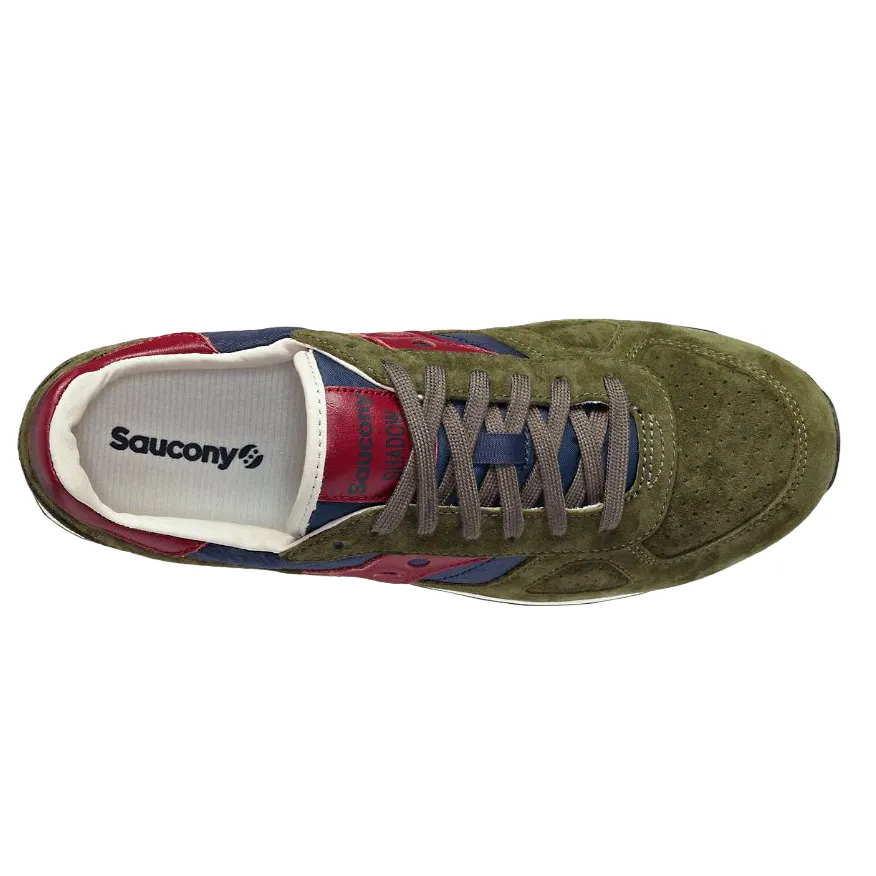 Saucony Originals scarpa sneakers da uomo Shadow Original S70780-2 verde foresta-blu Cool Sneakers