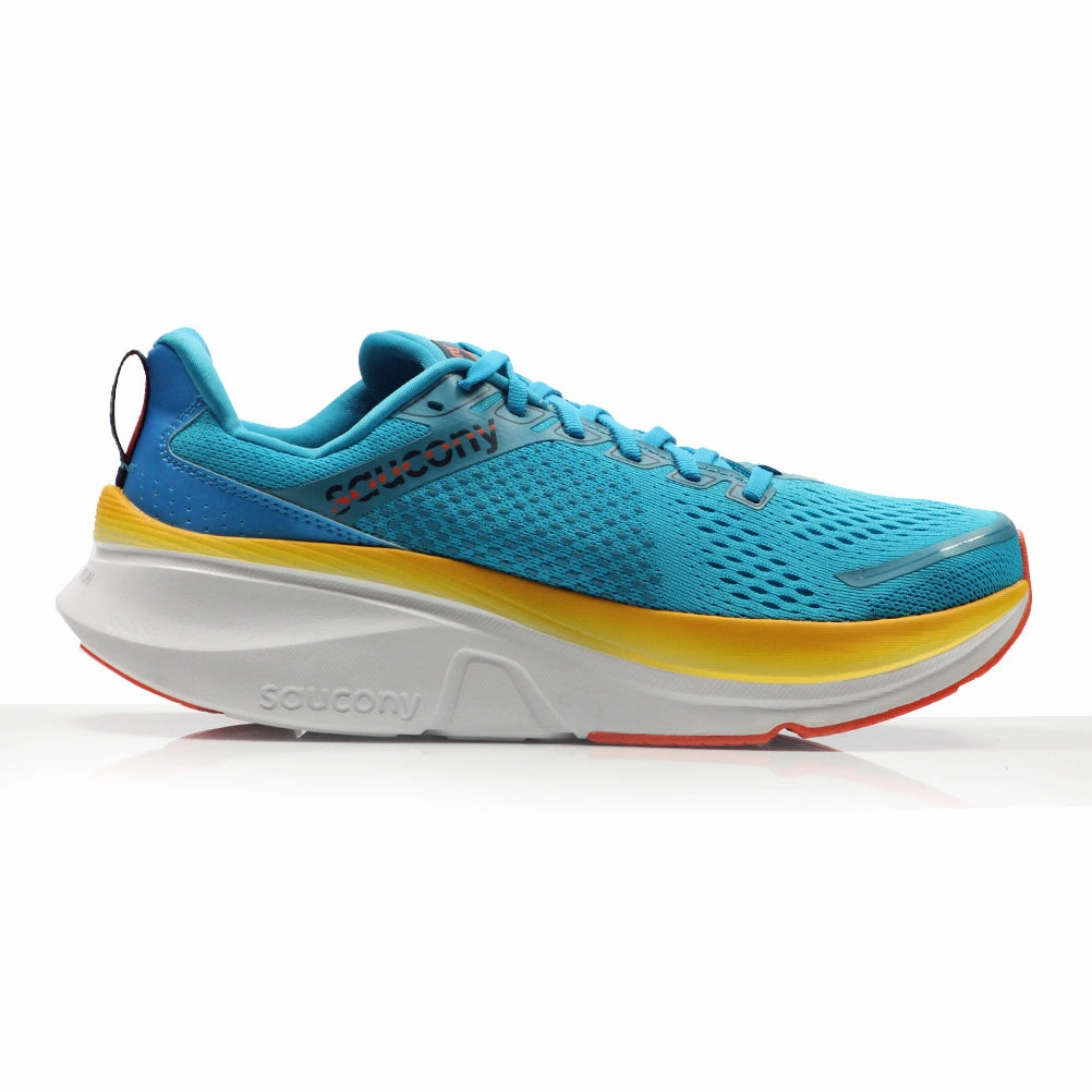 Saucony Guide 17 Men's Running Shoe - Viziblue/Peel Best And Comfortable Running Shoes