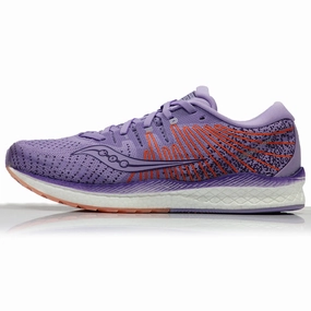 Saucony Liberty ISO 2 Women's Running Shoe - Purple/Peach Running Shoes Saucony