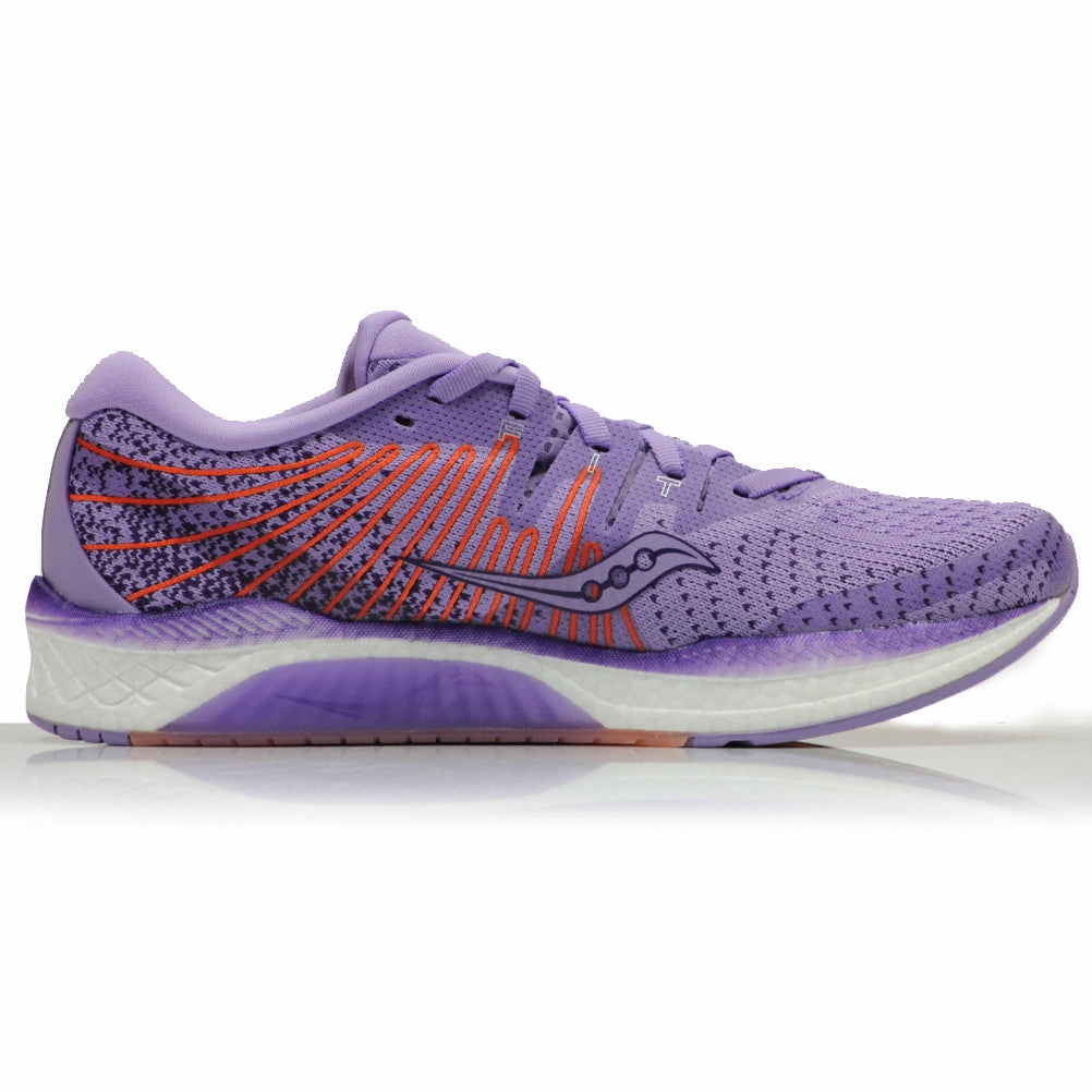 Saucony Liberty ISO 2 Women's Running Shoe - Purple/Peach Kids Pulseboost Hd Running Shoe