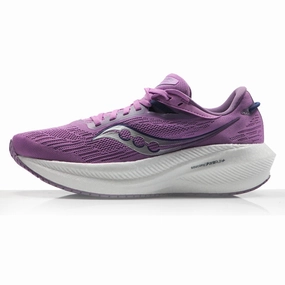 Saucony Triumph 21 Women's Running Shoe - Grape/Indigo Under Armour Running Shoes