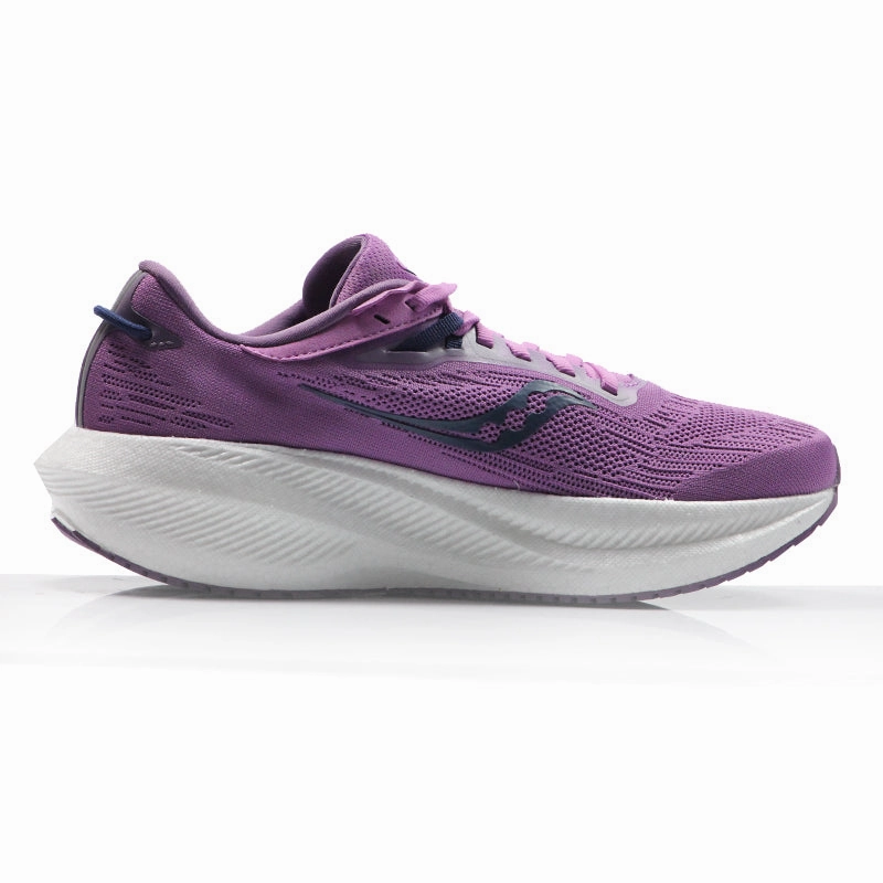 Saucony Triumph 21 Women's Running Shoe - Grape/Indigo Best Running Shoes Under