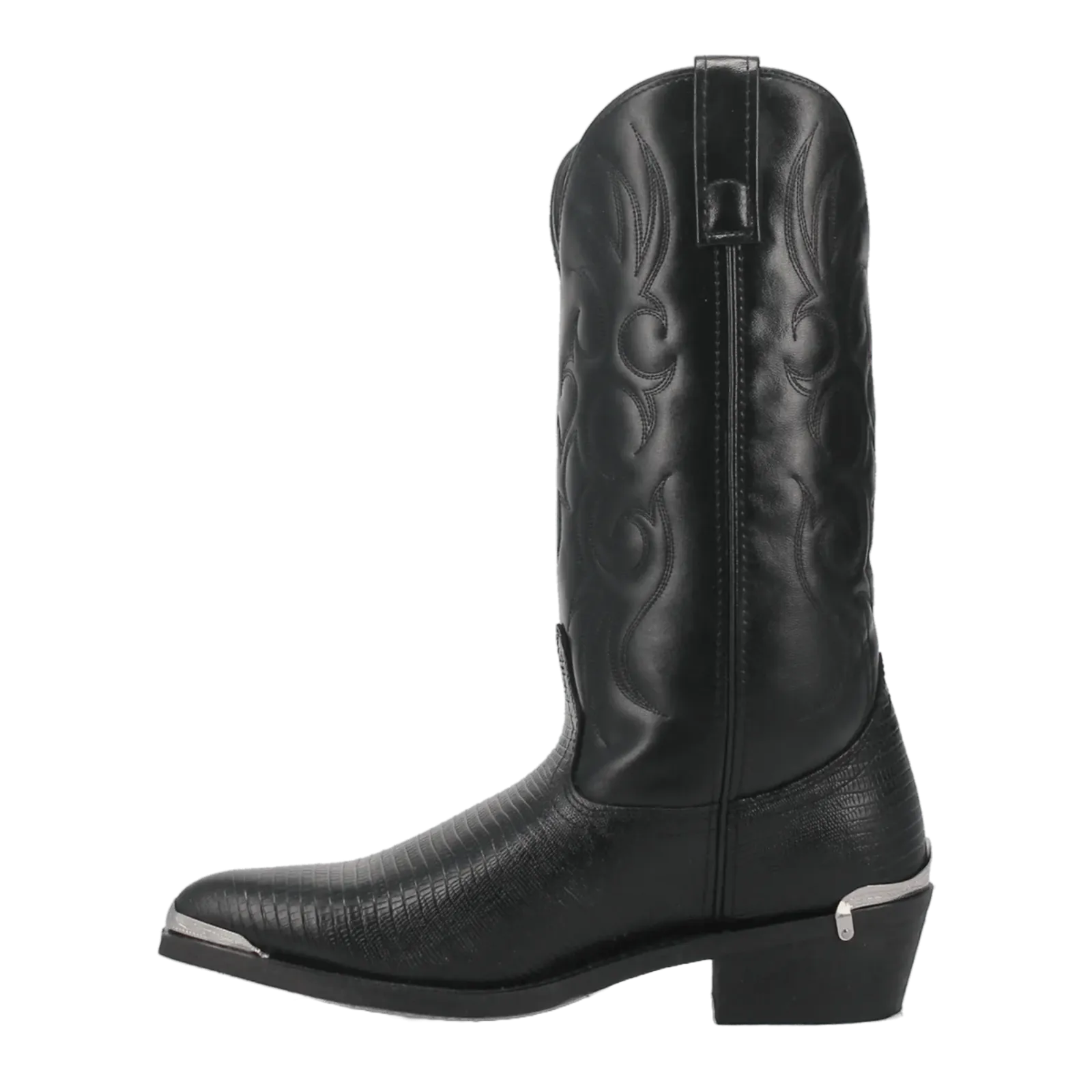 Laredo Men's Atlanta Leather Western Black Cowboy Boot 68085 Go Go Boots