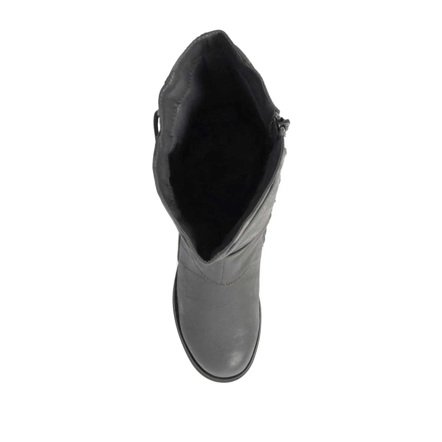 Casual Winter Boots HARLEY RIDING BOOTS IN WIDE CALF