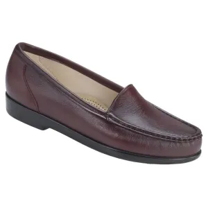 Casual Slip On Shoes SAS Women's Simplify Loafer - Antique Wine