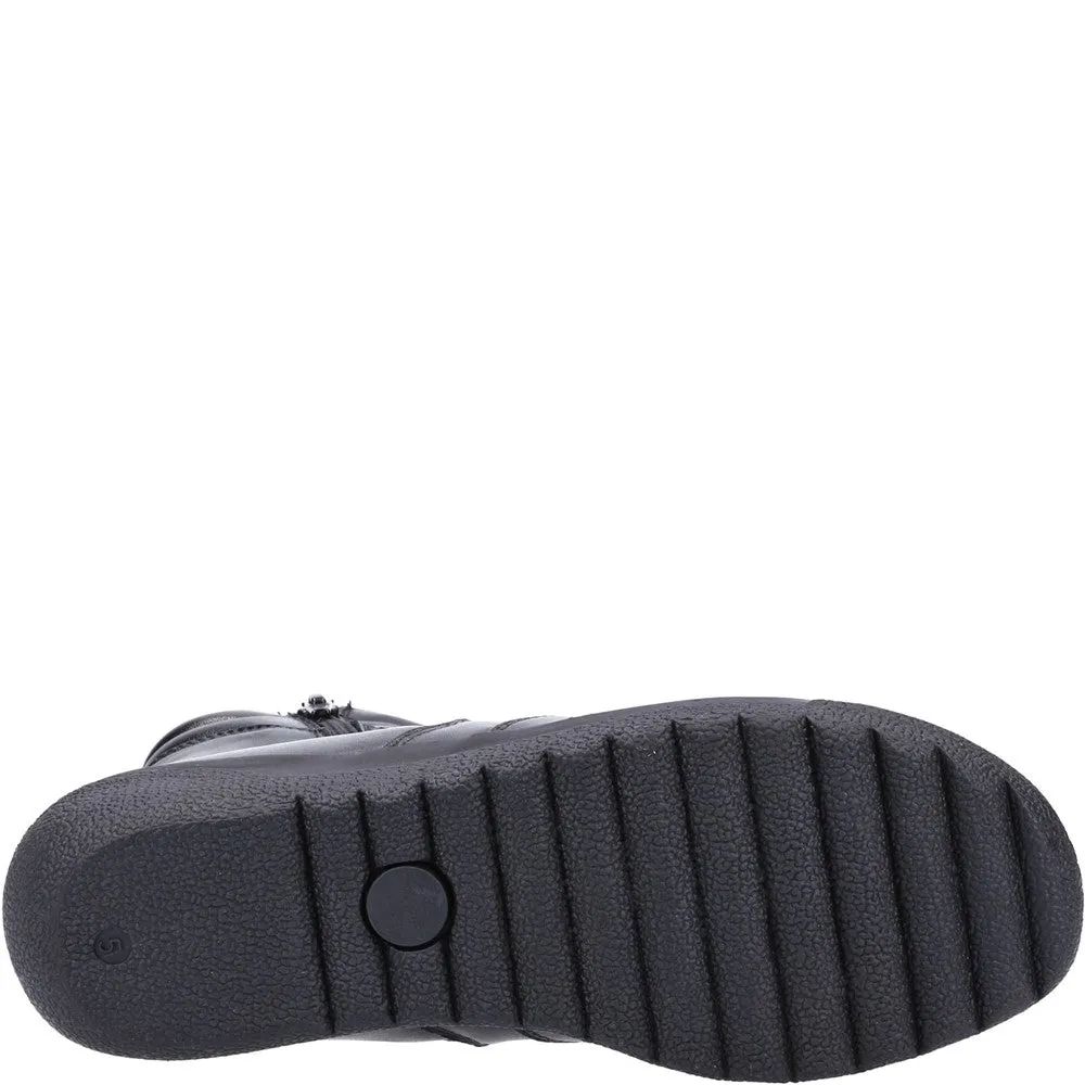 Snowy Villi Leather Ankle Boots Fleet & Foster Morocco Twin Zip Ankle Boot