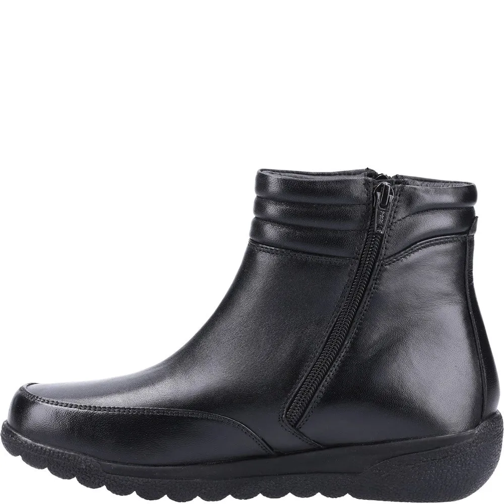 Best Ankle Boots For Standing All Day Fleet & Foster Morocco Twin Zip Ankle Boot