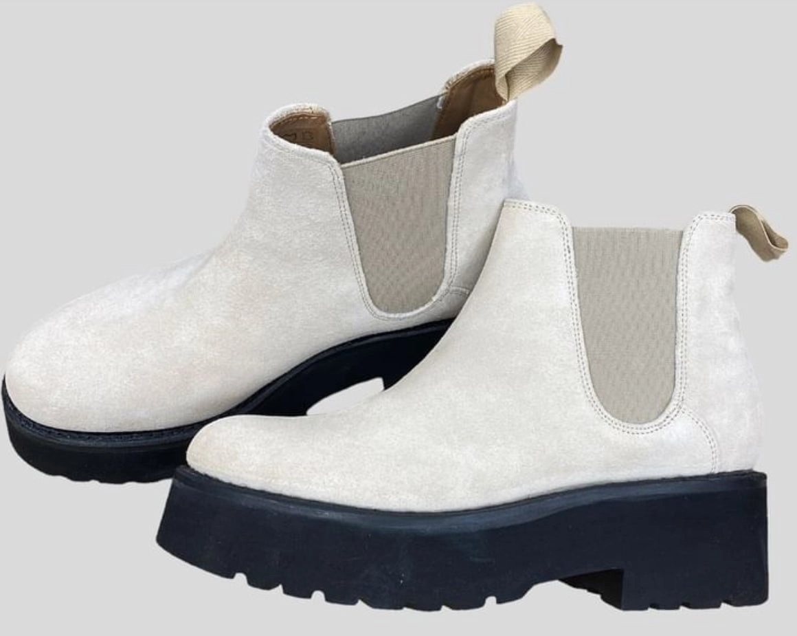 Boots Ankle Flats By Clothes Mentor Glass Heel Ankle Boots